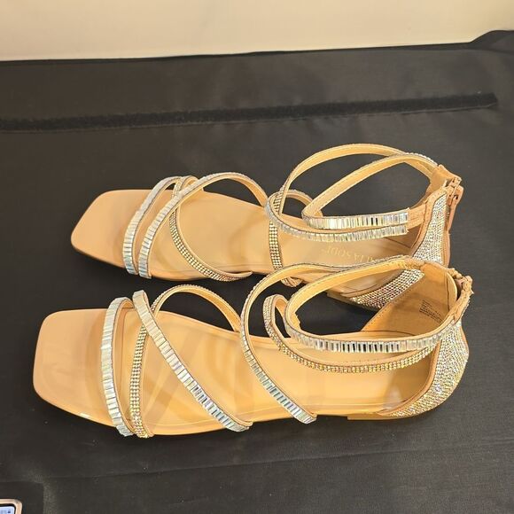 BRAND NEW THALIA SODI WOMEN'S DANA EMBELLISHED STRAPPY FLAT SANDALS - Picture 7 of 16